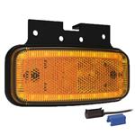 Fristom LED markeringslicht amber | 12-24V | 0,75mm². connector