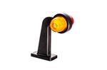 Fristom LED breedtelamp links rood/amber 12-24V 30cm kabel