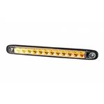 Horpol LED dynamisch knipperlicht slimline | 12-24V | 100cm. kabel