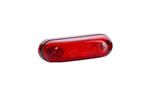 Horpol LED markeringslicht rood | 12-24V | 50cm. kabel