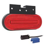Fristom LED markeringslicht rood | 12-24V | 0,75mm². connector