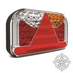 Fristom Links | LED achterlicht zonder kentekenlicht | 12-36V | 6-PIN