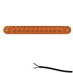 Fristom LED markeringslicht amber | 12-24V | 50cm. kabel