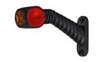 Horpol Links | LED breedtelamp rood/wit/amber | 12-24V | 50cm. kabel