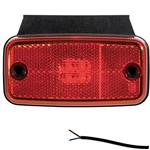 Fristom LED markeringslicht rood | 12-36V | 50cm. kabel