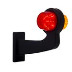 Horpol Links| LED pendellamp | haakse steel | heldere lens | 12-24V