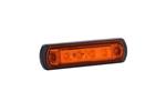 Horpol LED markeringslicht amber | 12-24V | 50cm. kabel