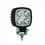 LED Autolamps LED werklamp | 12 watt | 1000 lumen | 12-24V | Floodbeam zwart