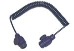 Krulsnoer 240cm, 2x 13-polig met 13xader
