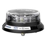 ECCO ESG LED R65 zwaailamp 12-24V amber/transp./CISPR/IP69K/1-Bouts