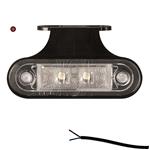 Fristom LED markeringslicht rood | 12-24V | 50cm. kabel