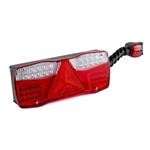 LED trailerlamp rechts met breedtelicht 12-24V 7-PIN AMP