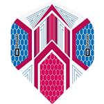 Datadart Hex Flights Blue Pink