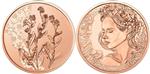 Oostenrijk 10 Euro 2023 'Vergeet-mij-nietje' Koper UNC