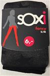 - Soxi fancy panty (S/M) Zwart