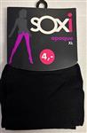 - Soxi opaque panty (XL) Zwart