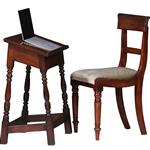 Bijbelstandaard of lezenaar in de vorm van een joint stool 19e eeuws (No.322125)