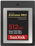 SanDisk CFexpress Extreme Pro 512GB 1700 / 1400MB/s Type B