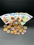 Speelgeld euro's - briefgeld en muntgeld (80 stuks)