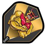 Shot! Michael Smith Bully Boy Flights No.2 Gold