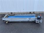 Flauw transportband 270 x 55 cm met omvormer