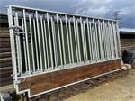 Voerwand paardenboxen 4,90 meter breed 3 stuks