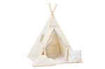 TIPI tent Dreamland met pompons TIPI met pompons + 2 kussens en mat