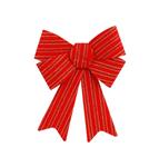 Rood Gouden Strik Strepen 25cm