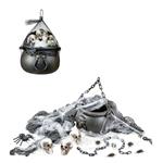 Halloween Decoratie Set Ketel Met Accesoires
