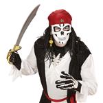Halloween Masker Piraten Schedel 3 delig