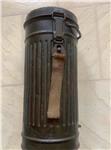 Gasmasker met bus nette staat