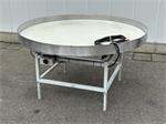 Draaitafel 150 cm Spaanplaat met kunststof top