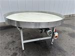 Draaitafel 150 cm spaanplaat met kunststof bovenblad