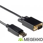 ACT 2 meter Verloop kabel DisplayPort male naar VGA male