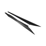 Dit betreft een Corvette C8 Carbon side skirt extensions addons