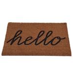 Kokos deurmat Hello