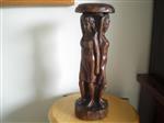 Houten Beeldhoutwerken Zuil