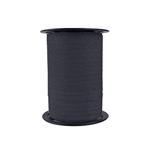 Polyband glitter zwart (200mx5mm)