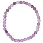 Armband amethist - facet geslepen - 19 cm
