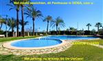 Uw eigen Penthouse in DENIA aan zee met parking en