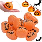 Halloween LED Slinger Pompoentjes 5.5*6.5cm Lichtketting 2 Meter 10 Lampjes