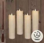 LEDkaars Floating Candle Magic Ivory Anna's Collection met timer Drip set inclusief toverstaf draad 