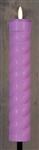 LED Fakkel Solar Lila Swirl Anna's Collection met timer 21x4 cm op 76 cm steker per stuk