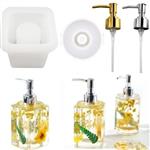 Siliconenmal Zeepdispenser hoekig Epoxy resin 16 cm per stuk