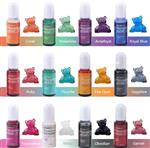 Pigment Transparant Epoxyhars Ruby vloeibare kleurstof voor Epoxy resin en UV resin 100 g per stuk