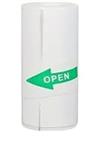 Thermische labels Blanco etiketten voor thermal labelprinters 57 mm breed Wit rol