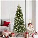 vidaXL Kerstbal Set met 300 LED 120 pcs Goud Kunststof