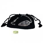 Lotus pendel met Bergkristal punt