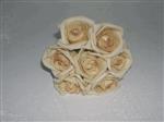 Foamroos Emilia Cava Sand 6 cm doos bundel 7 stuks