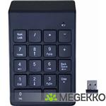 Gembird KPD-W-02 numeriek toetsenbord Notebook/pc Zwart